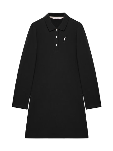 Polo Club Dress in Schwarz