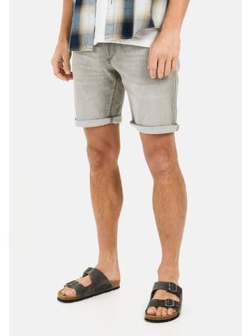 Camel Active fleXXXactive® Jeansshorts im Regular Fit in Grau