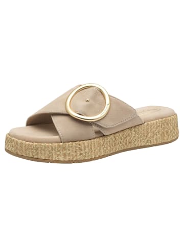 Tamaris WIDE FIT Pantolette in beige