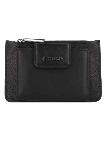 PICARD Embrace 1 Kreditkartenetui Leder 14 cm in schwarz