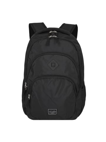 travelite Basics Rucksack 45 cm Laptopfach in schwarz