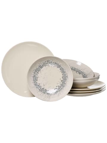 Ritzenhoff & Breker 8er Set Tafel-Set Cecina in beige-grau