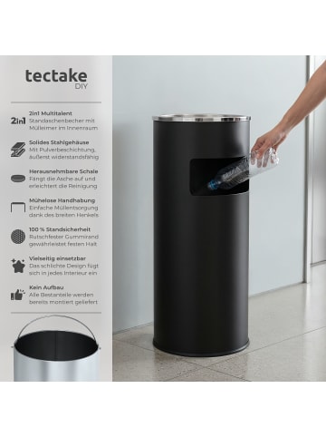tectake Standascher outdoor, 25 x 61 cm