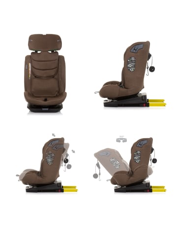 Chipolino X-Factor Isofix (40-150 cm) in braun