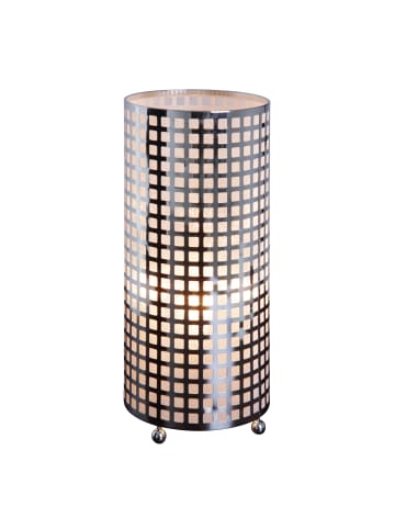 näve Tischleuchte "AUORA" in chrome - (L)12 cm x (B)12 cm x (H)28 cm