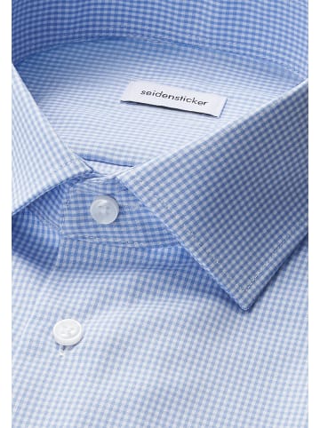 Seidensticker Business Hemd Slim in Hellblau