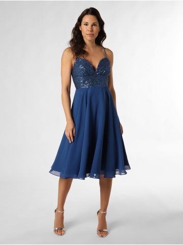 SWING Abendkleid in indigo - 0001