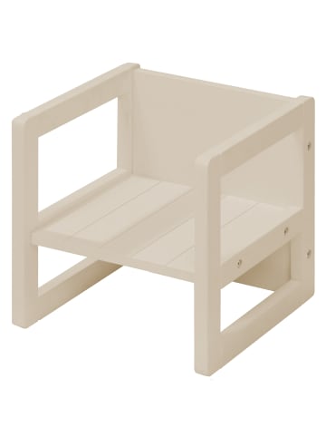 roba Kinder-Wendehocker & Stuhl, 3 Sitzhöhen, Beige/Cashmere