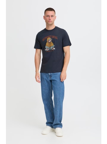 BLEND Rundhalsshirt BHIRVING in Blau