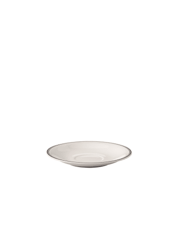 Villeroy & Boch Café au lait Untertasse XL Charm & Breakfast Design Naif in weiß