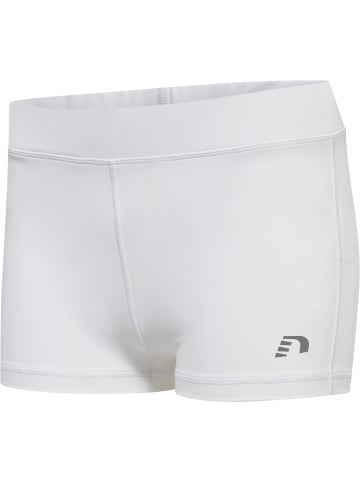 Newline Verstellbare Taille Tight Kurze Hose Reflektierend Logo Women Core Damen in WHITE