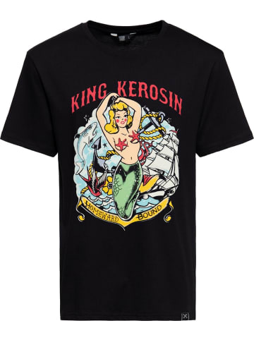 King Kerosin T-Shirt in Schwarz