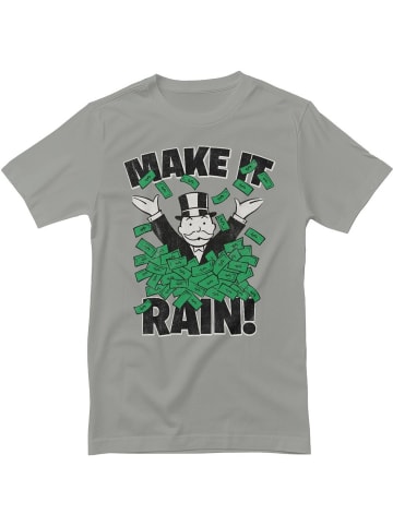 Monopoly T-Shirt "Monopoly Make It Rain T-Shirt" in Grau