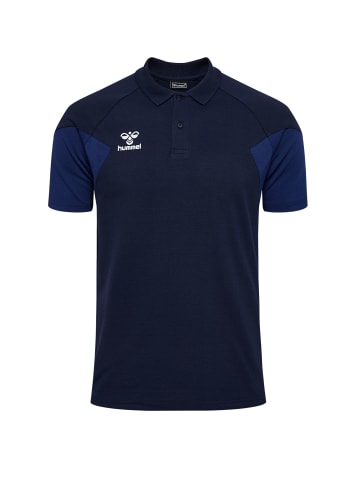 Hummel Polo Hemd mit sportlichem Design in Blau