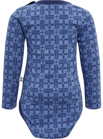 Hummel Outdoor Overall "Check Body Longsleeve" in Blau