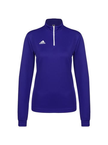 adidas Performance Trainingspullover Entrada 22 in blau