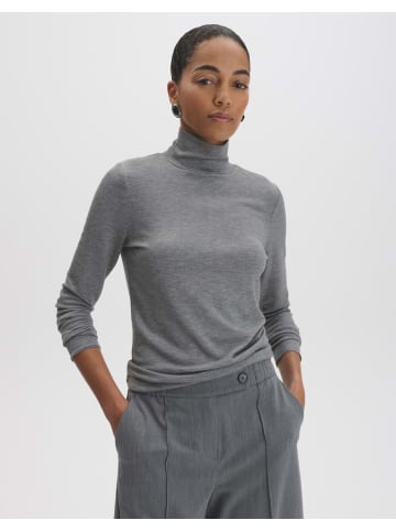 someday. Rollkragenshirt mit Rippstruktur in Featherstone Melange