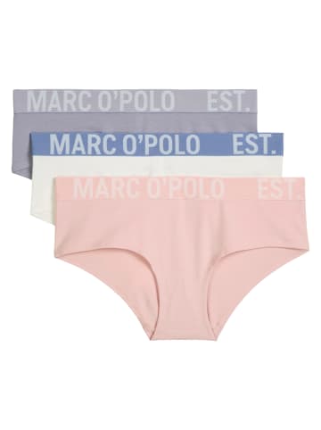 Marc O'Polo 3er P Panty in Mehrfarbig