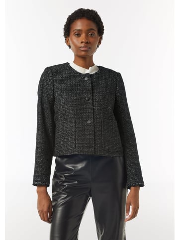comma Indoor-Jacke langarm in Schwarz