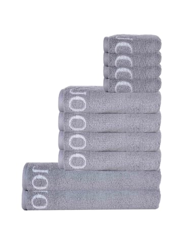 JOOP! Handtuch 10er Pack in Grau