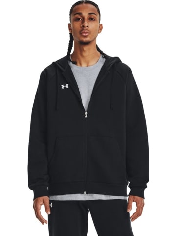Under Armour Sweatjacke "Ua Rival Fleece Fz Hoodie" in Schwarz