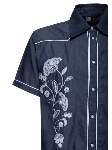 King Kerosin King Kerosin Western Hemd in Denim