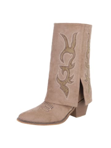 Ital-Design High Heel in Hellbraun