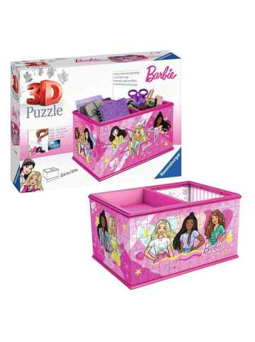 Ravensburger Ravensburger Puzzle 216 Teile Konstruktionsspiel Aufbewahrungsbox Barbie in bunt