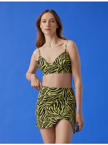 KOTON Tanktop in Gelb Gemustert