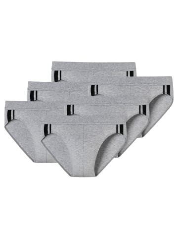 Schiesser Slip 6er Pack in Grau