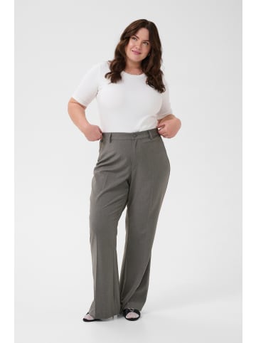KAFFE curve Casual Hose KColia Regular fit in Grey Melange
