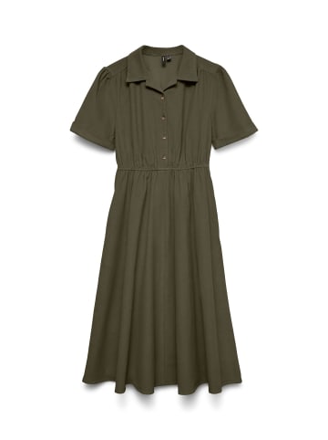 Vero Moda Kleid in Olive Night