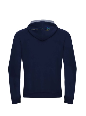 SCHIETWETTER Hoodie "Küstenkind" in navy-rainbow