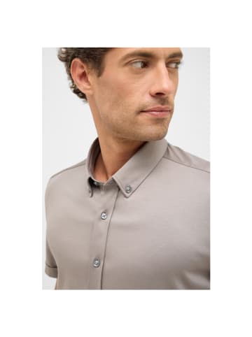 Eterna Langarmhemd in hellgrau