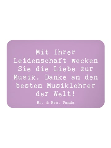 Mr. & Mrs. Panda magnet Spruch Musiklehrer Liebe mit Spruch in Lavendeltraum