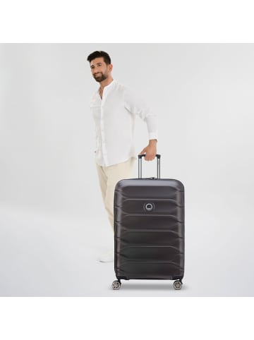 Delsey Meteor 4 Rollen Trolley L 78 cm mit Dehnfalte in capuccino