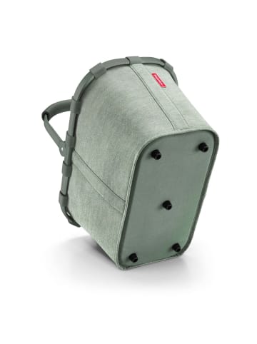Reisenthel Carrybag - Einkaufskorb (cord dark matcha) in frame twist sage