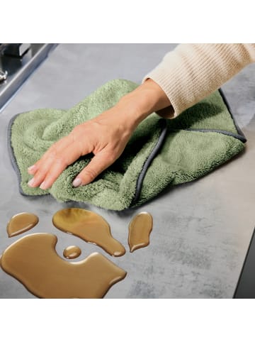 Erwin Müller Microfaser Microfasertuch 2er-Pack in jade