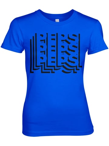 Pepsi Co Shirt "Stacked Girly Tee" in Blau