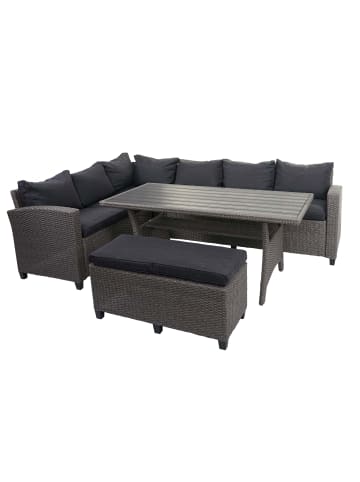 MCW Garnitur E96, Grau, Kissen anthrazit