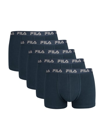 Fila Boxershort 5er Pack in Blau