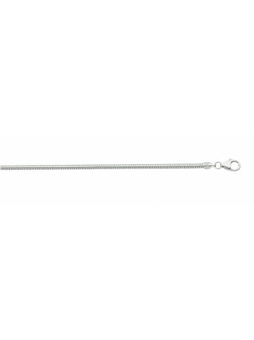 Adeliás Damen 925 Silber Schlangen Halskette Ø 1,5 mm in silber