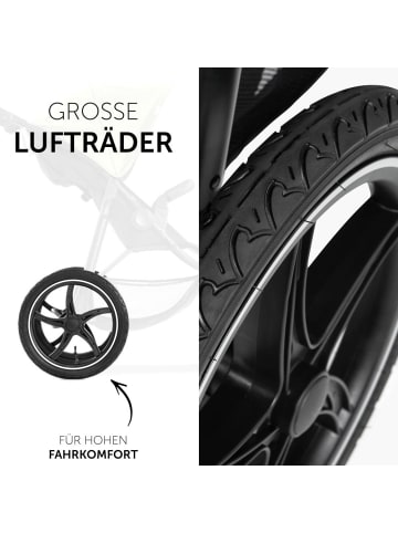 Hauck Buggy & Jogger Runner 2 (mit großen Luftreifen)
