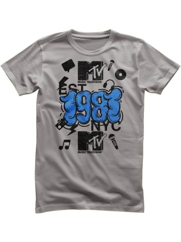 MTV T-Shirt "MTV NYC 1981 T-Shirt" in Grau