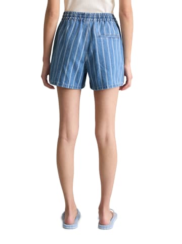 Marc O'Polo DENIM Gestreifte Shorts relaxed in Medium Blue