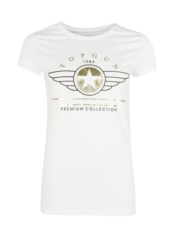 TOP GUN T-Shirt TG20193050 in white