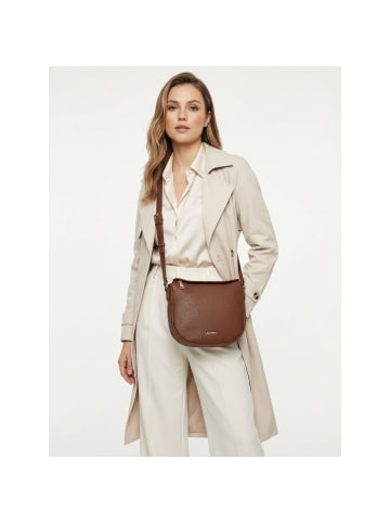 Lazarotti Bologna Leather Umhängetasche Leder 25 cm in brown