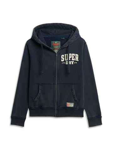 Superdry Sweatjacke in Blau