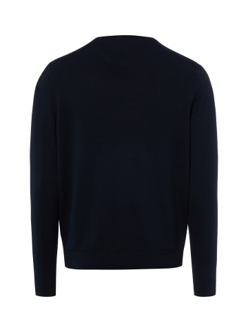 Nils Sundström Strickpullover in marine - 0006