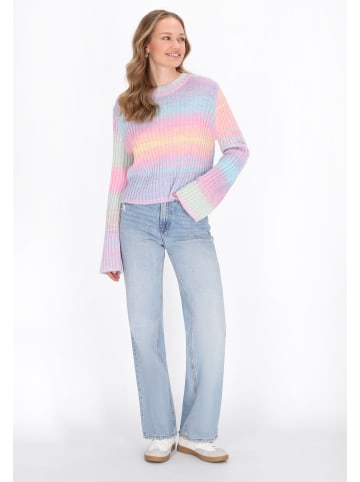 myMo Women Sweater in pink multicolor